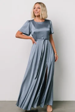 Discount Agnes Satin Maxi Dress | WEDDING SUITE | wedding guest
