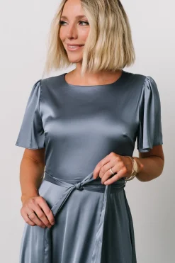 Discount Agnes Satin Maxi Dress | WEDDING SUITE | wedding guest