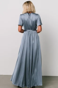 Discount Agnes Satin Maxi Dress | WEDDING SUITE | wedding guest