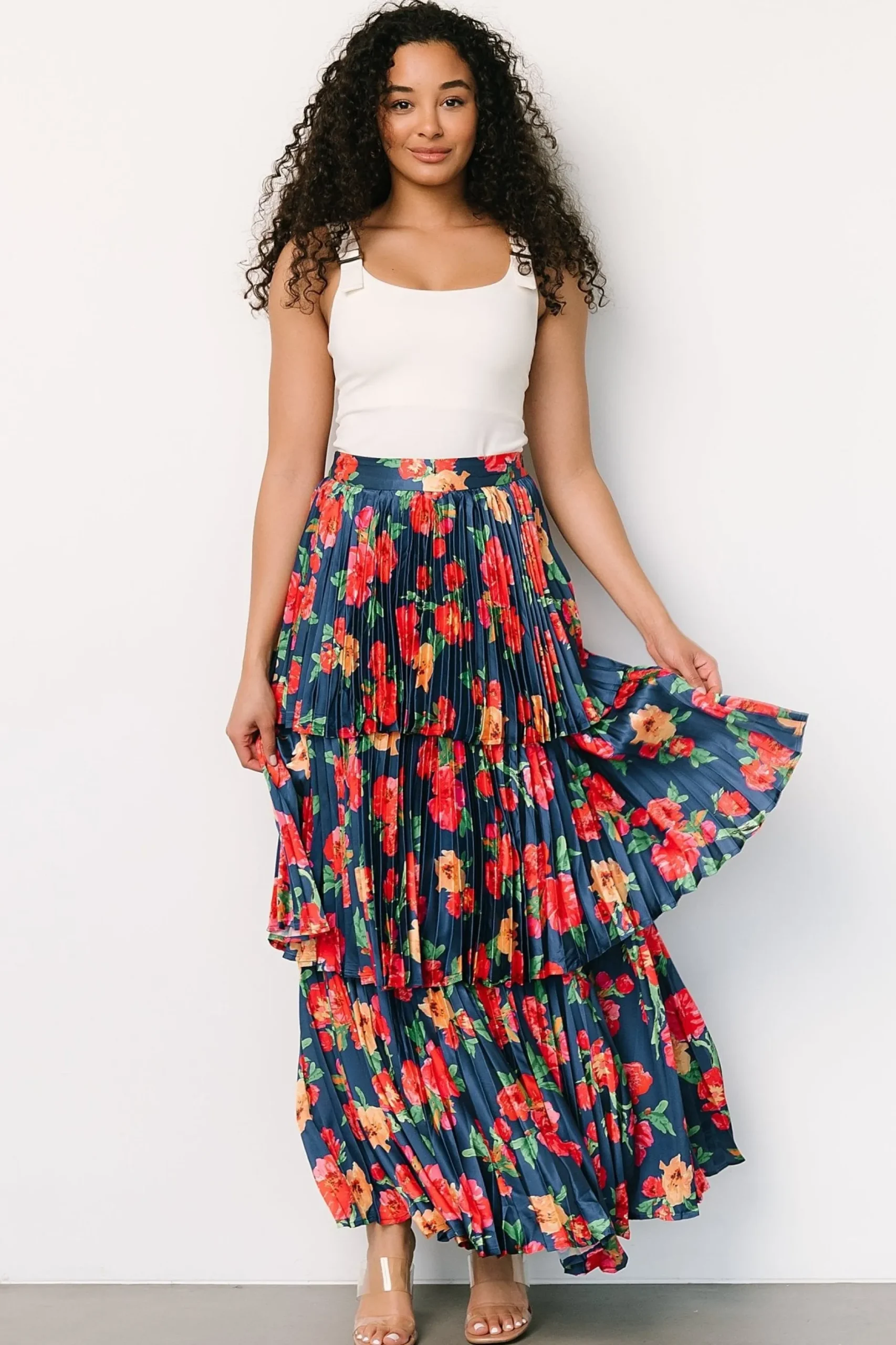 Best Sale Alaina Tiered Maxi Skirt | skirts