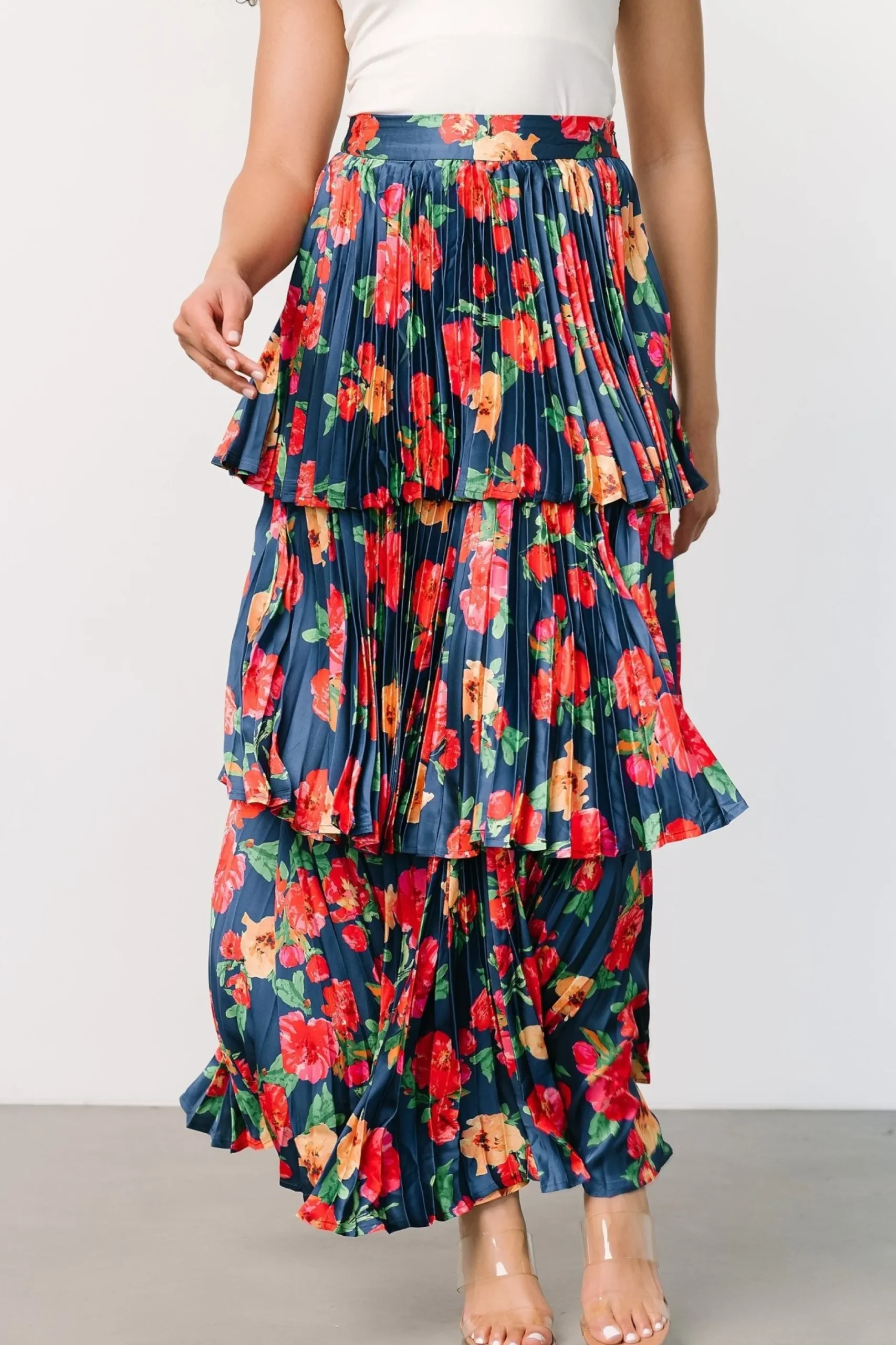 Best Sale Alaina Tiered Maxi Skirt | skirts
