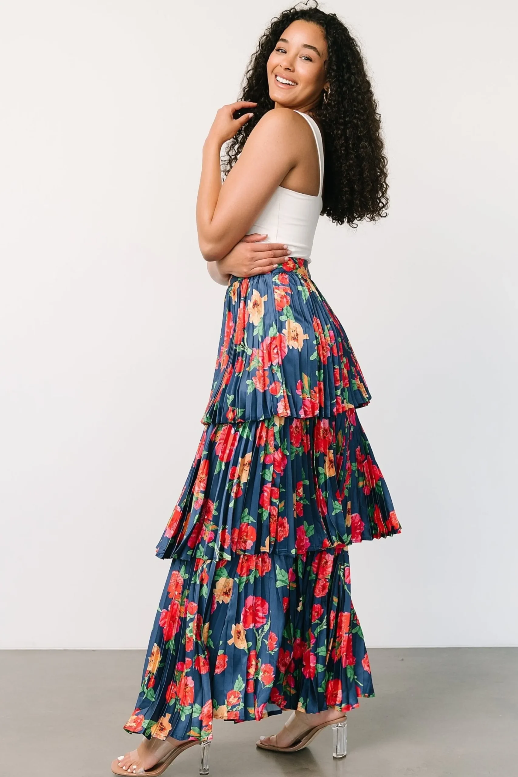 Best Sale Alaina Tiered Maxi Skirt | skirts