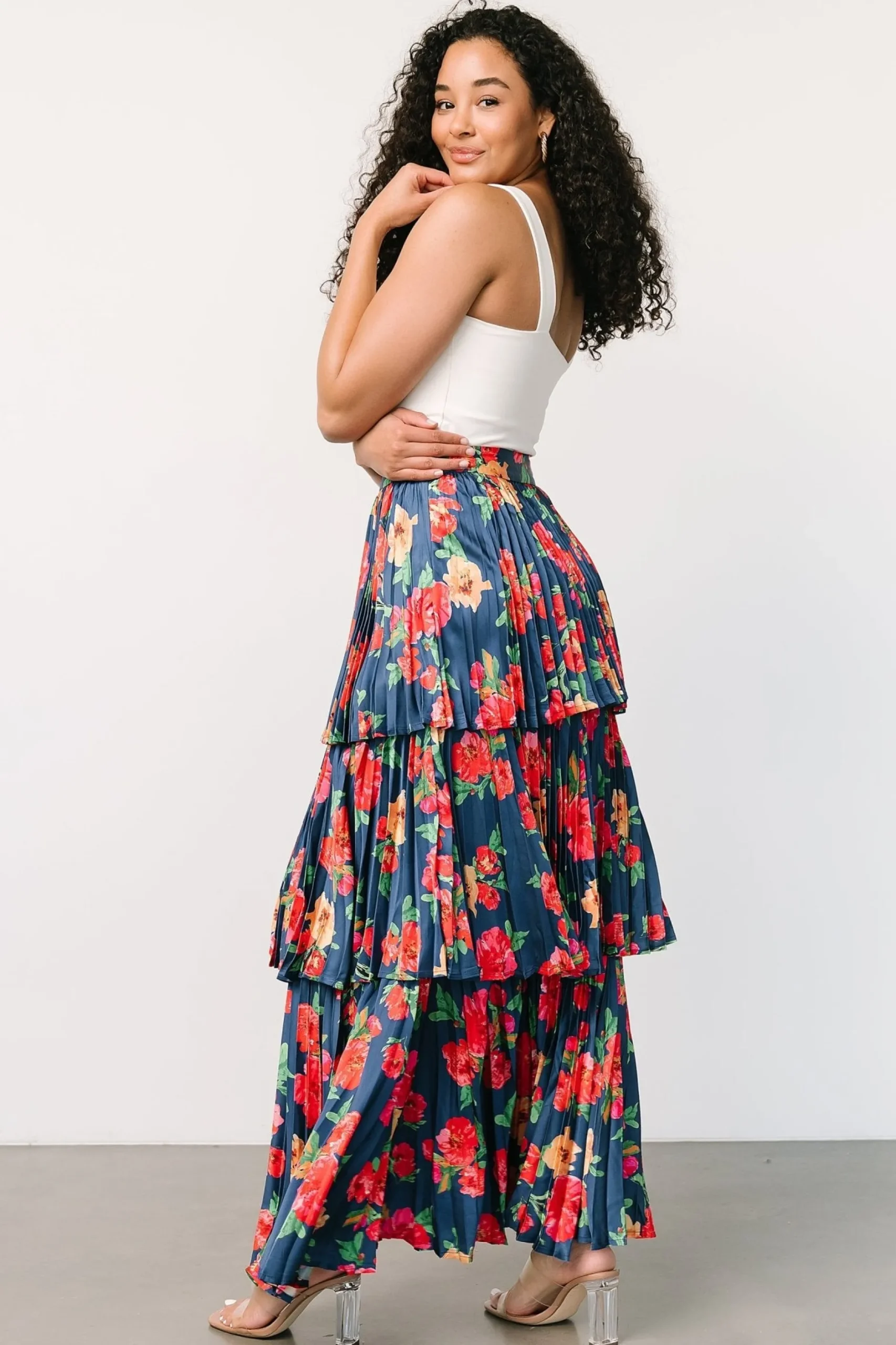 Best Sale Alaina Tiered Maxi Skirt | skirts