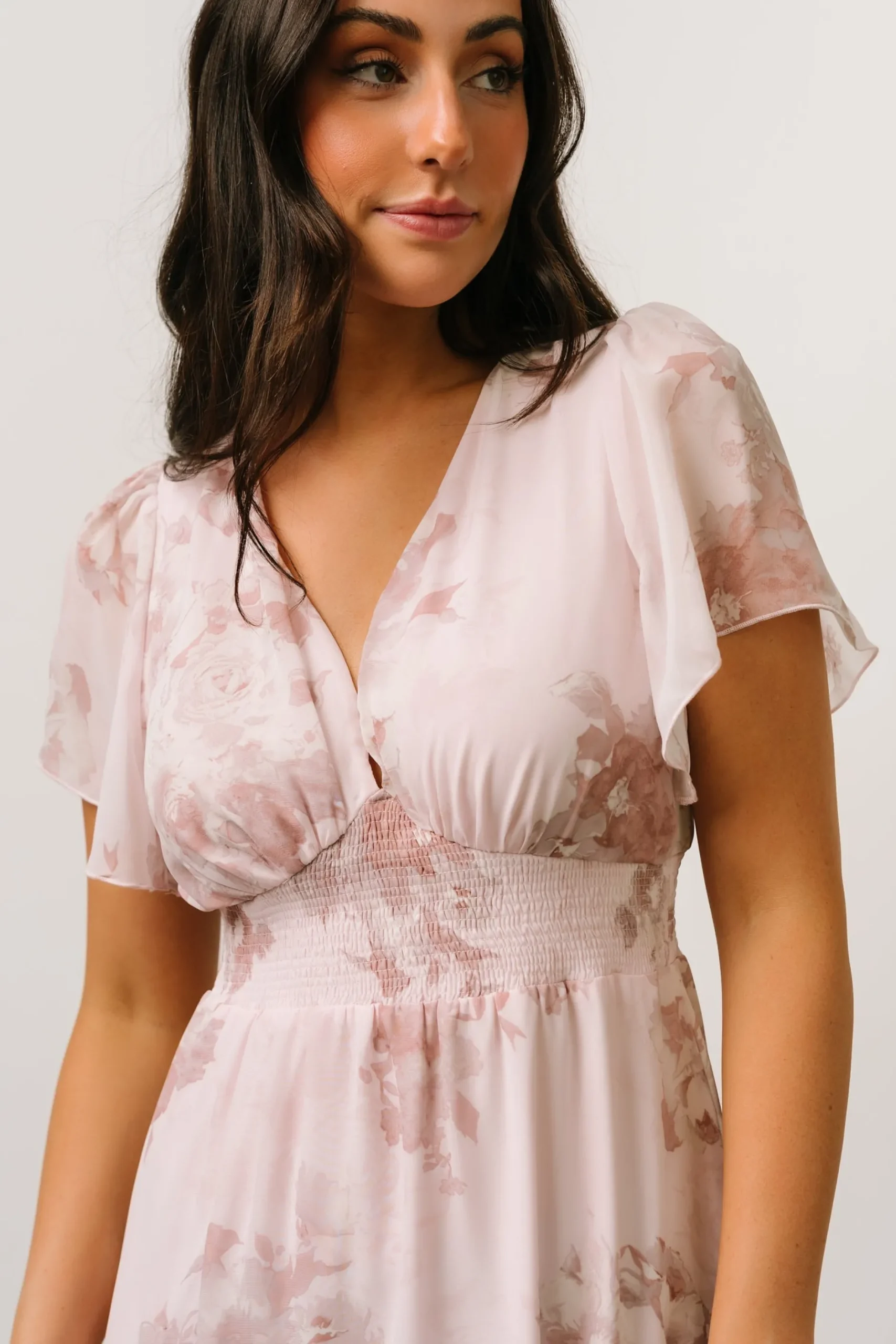 Hot Alexandria Smocked Maxi Dress | SALE