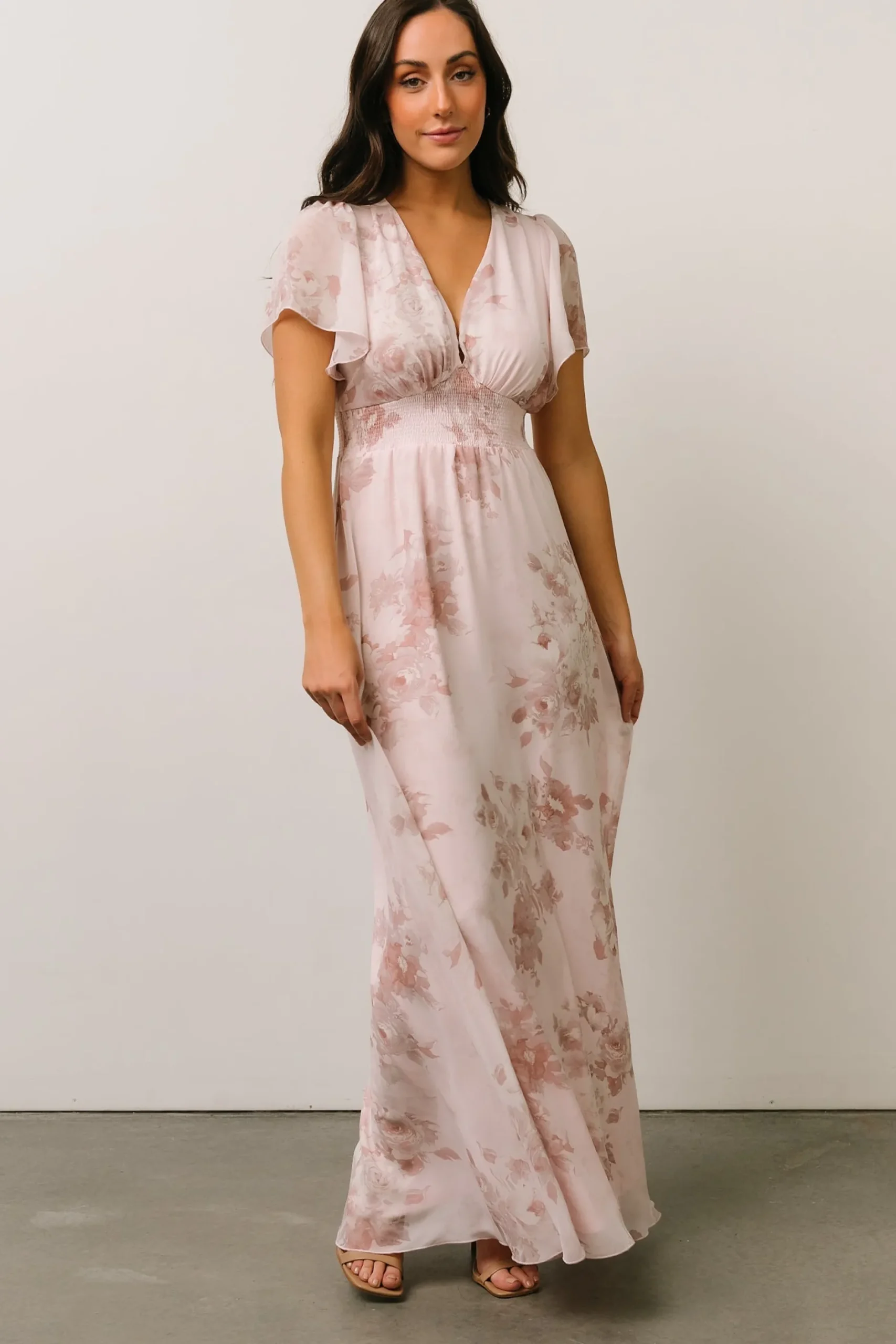 Hot Alexandria Smocked Maxi Dress | SALE