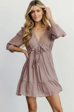 Cheap Amelia Boho Mini Dress | cover up