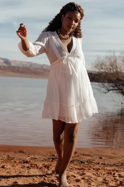 Cheap Amelia Boho Mini Dress | short dresses