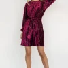 Cheap Anastasia Velvet Short Dress | short dresses