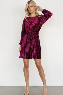 Cheap Anastasia Velvet Short Dress | short dresses