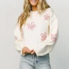 Store Annie Flower Knit Sweater | sweaters
