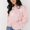 Best Sale Annie Flower Knit Sweater | sweaters