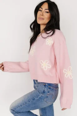 Best Sale Annie Flower Knit Sweater | sweaters