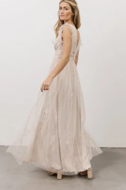 Best Sale Annika Sequin Mesh Maxi Dress | tulle styles