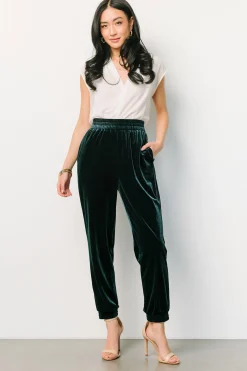 Outlet Archie Velvet Jogger Pants | pants