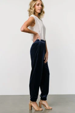 Hot Archie Velvet Jogger Pants | pants
