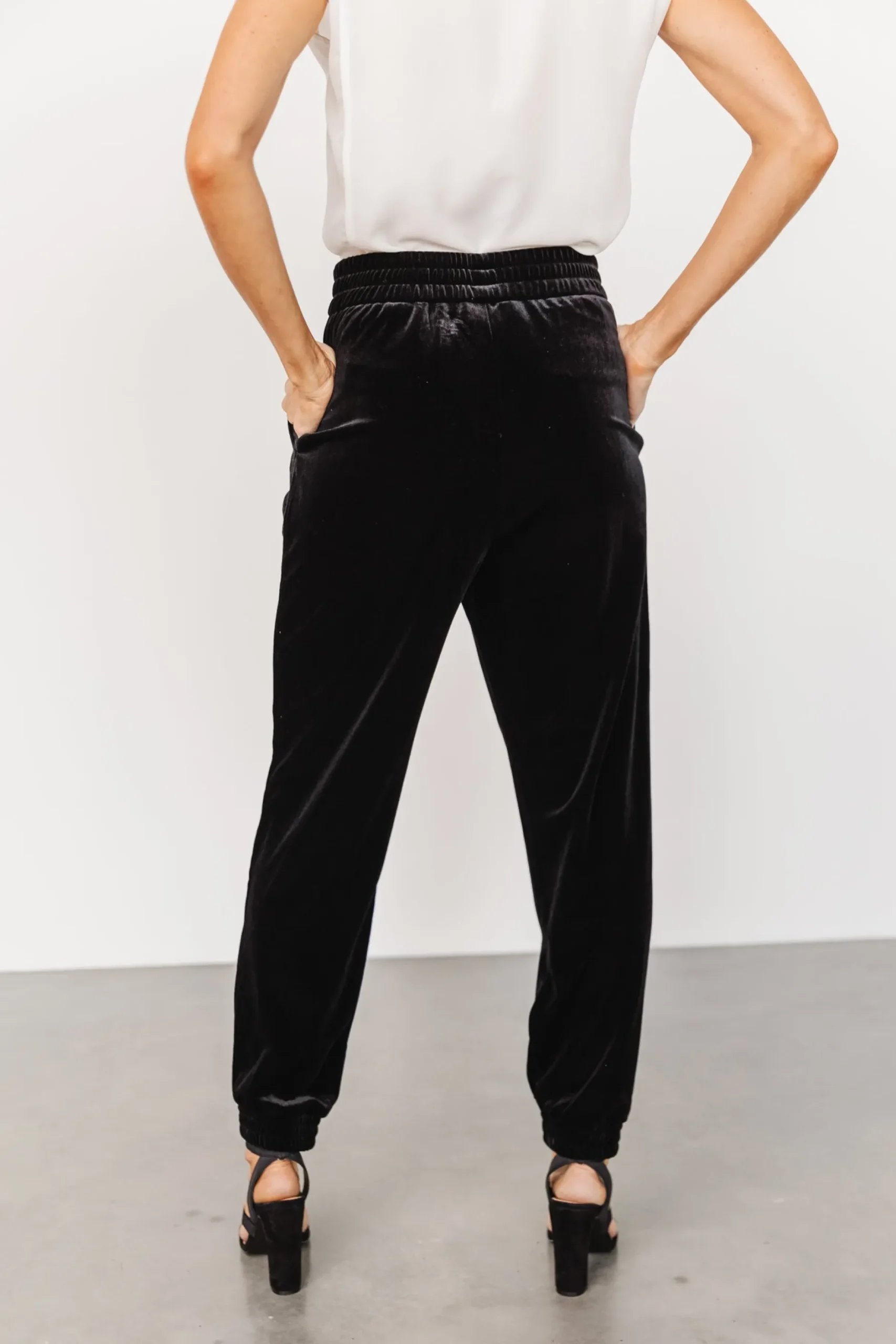Hot Archie Velvet Jogger Pants | pants