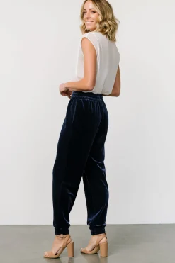 Hot Archie Velvet Jogger Pants | pants