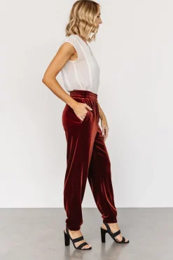 Store Archie Velvet Jogger Pants | pants
