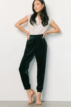 Outlet Archie Velvet Jogger Pants | pants
