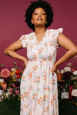 Sale Arla Smocked Maxi Dress | bump friendly