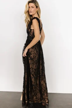 Outlet Arlene Shimmer Gown | embellished + sequined
