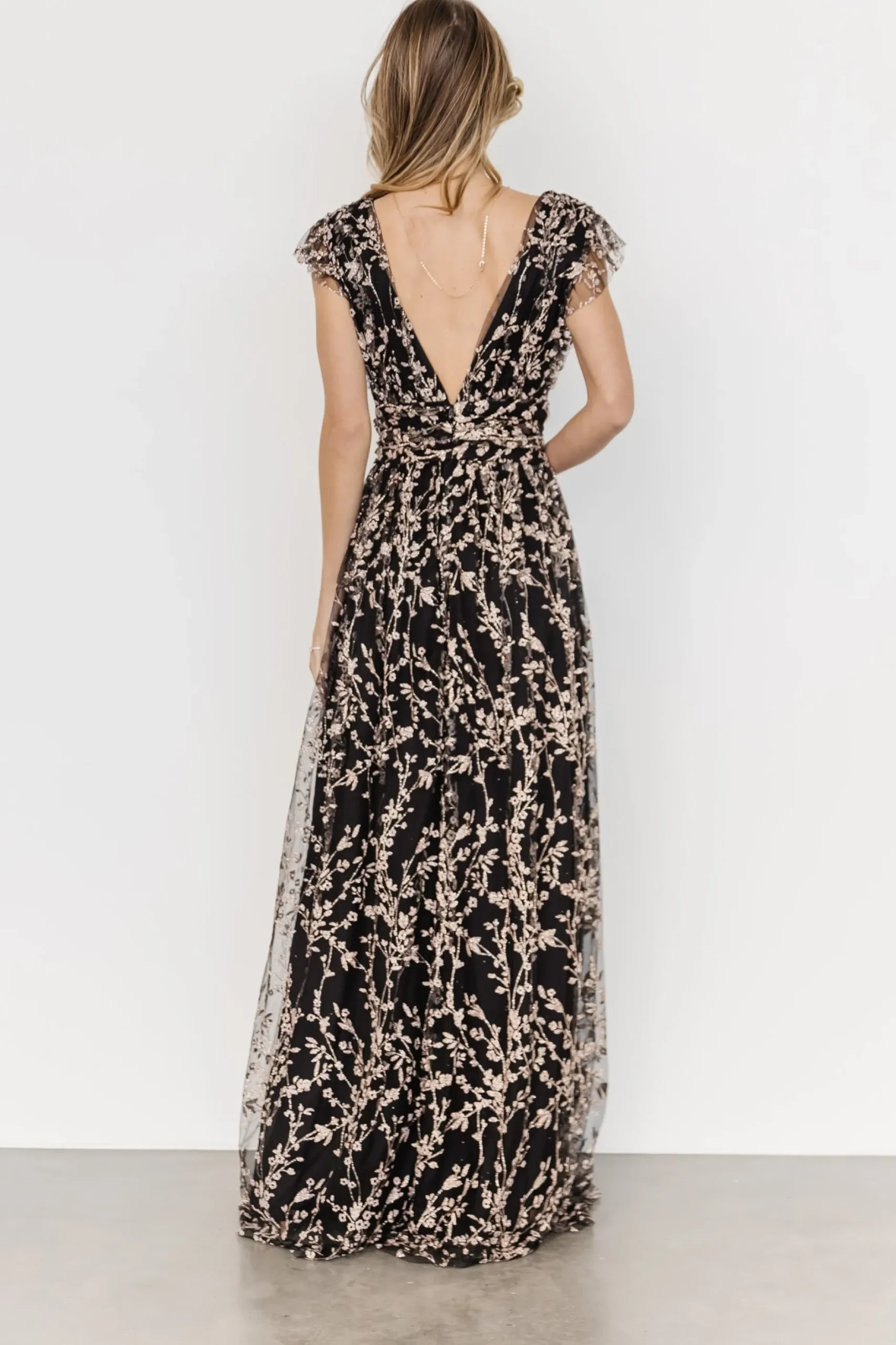 Hot Arlene Shimmer Gown | embellished + sequined