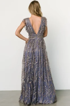 Fashion Arlene Shimmer Gown | embellished + sequined