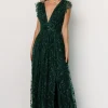 Hot Arlene Shimmer Gown | embellished + sequined