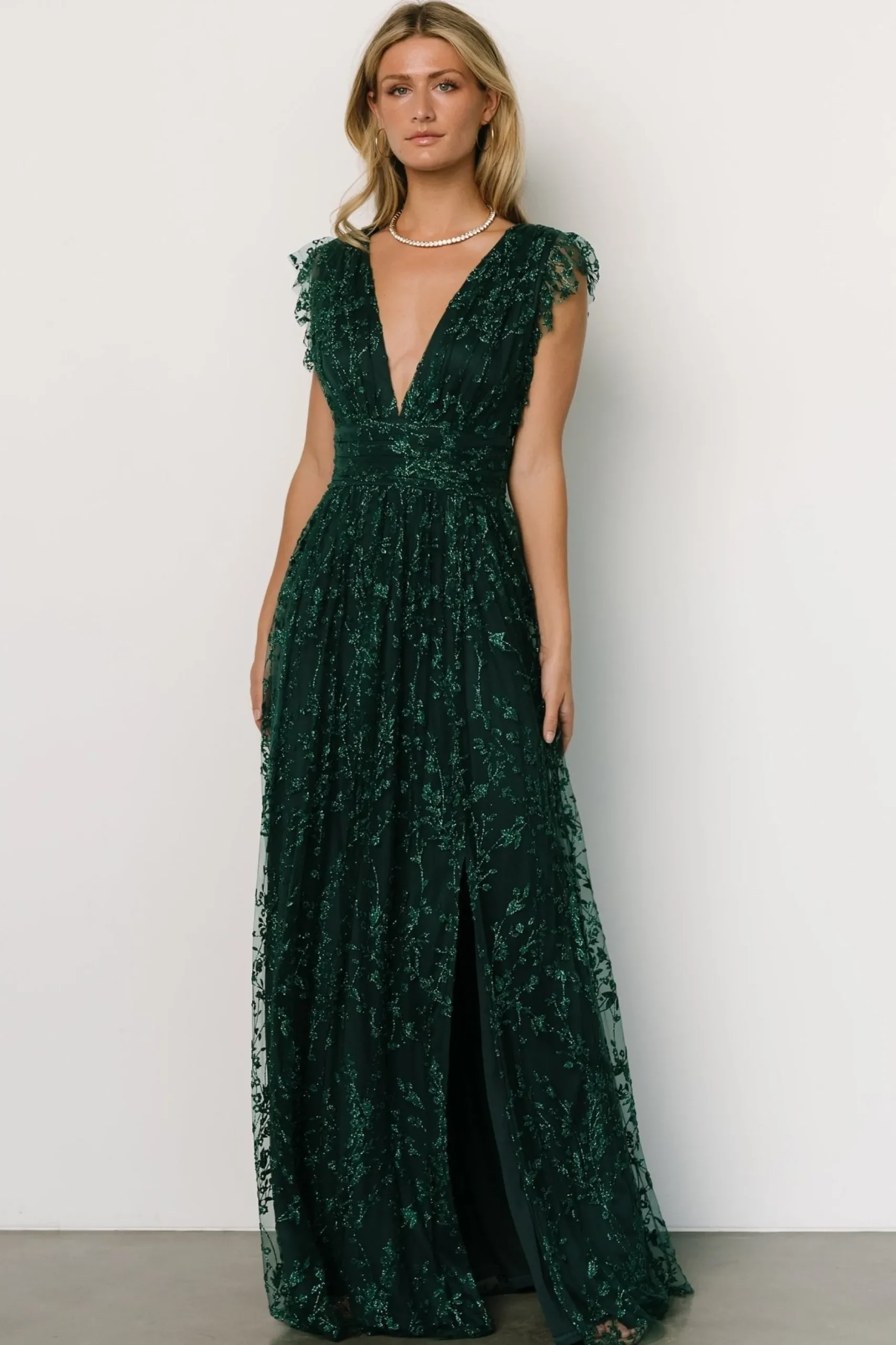 Hot Arlene Shimmer Gown | embellished + sequined