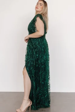 Hot Arlene Shimmer Gown | embellished + sequined