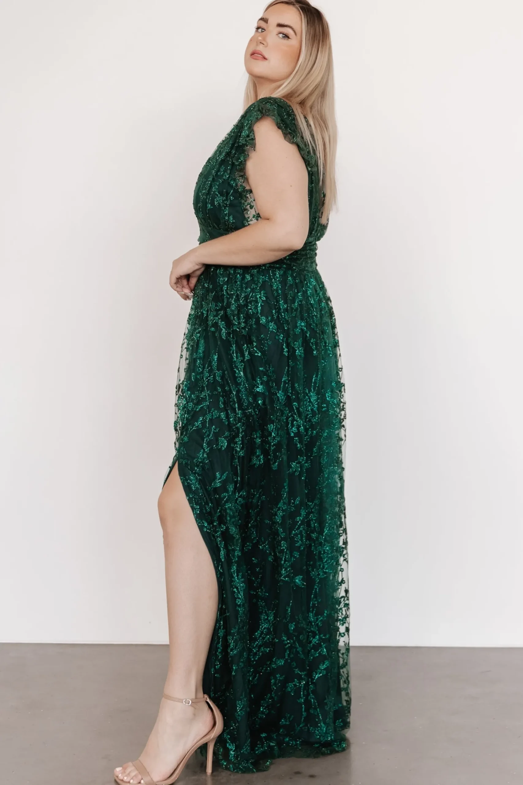 Hot Arlene Shimmer Gown | embellished + sequined