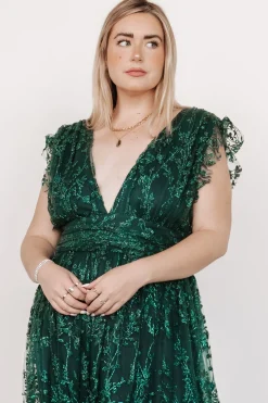 Hot Arlene Shimmer Gown | embellished + sequined