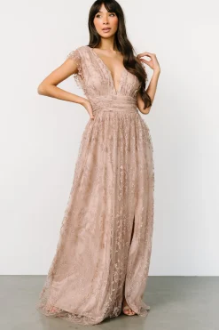 Cheap Arlene Shimmer Gown | embellished + sequined