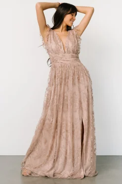 Cheap Arlene Shimmer Gown | embellished + sequined