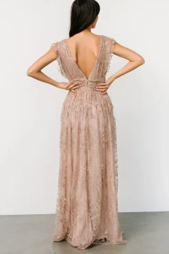 Cheap Arlene Shimmer Gown | embellished + sequined