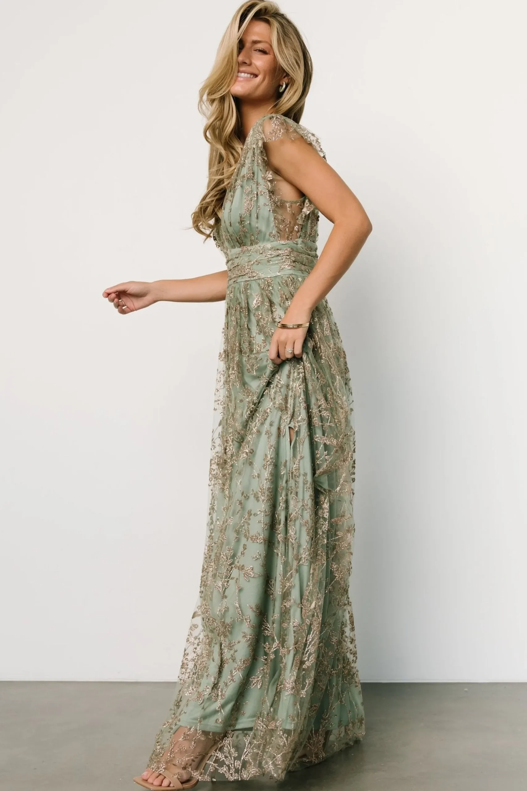 Discount Arlene Shimmer Gown | embellished + sequined