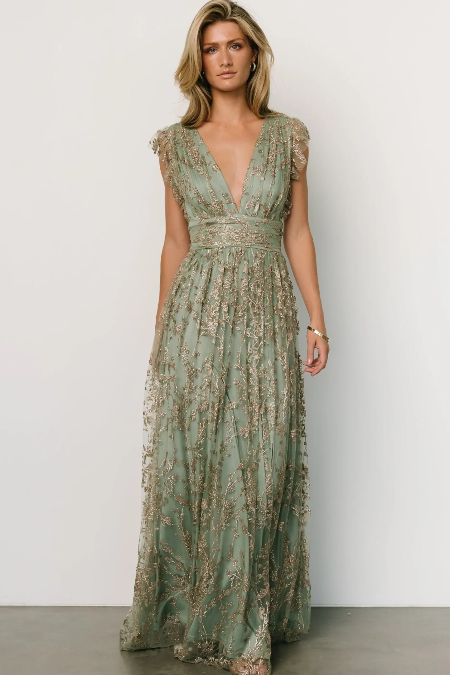 Discount Arlene Shimmer Gown | embellished + sequined