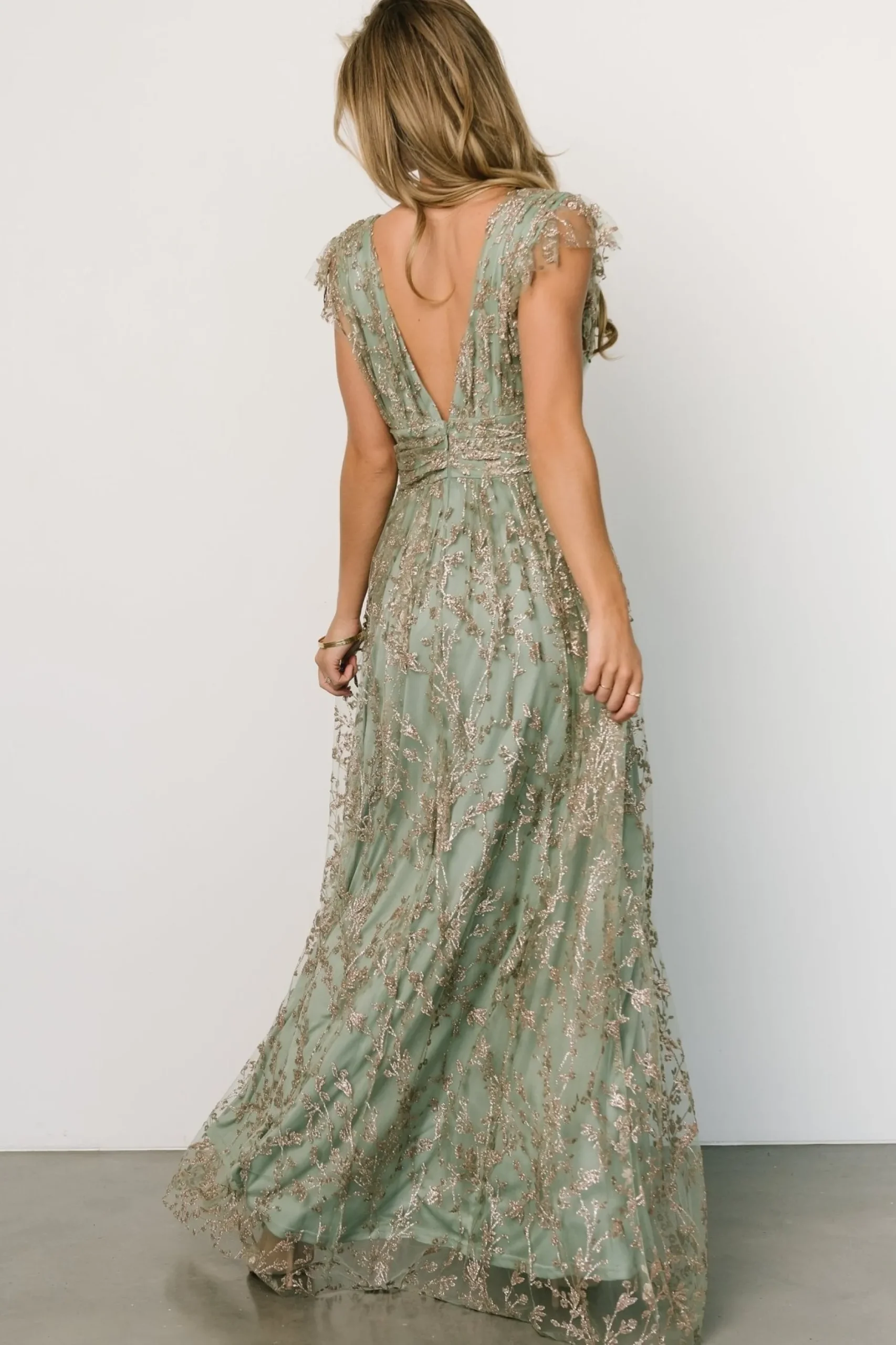 Discount Arlene Shimmer Gown | embellished + sequined