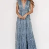 New Arlene Shimmer Gown | embellished + sequined