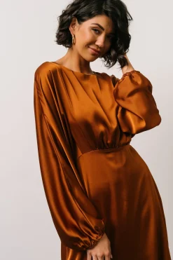 Best Sale Balta Satin Midi Dress | BEST SELLERS