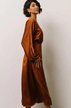 Best Sale Balta Satin Midi Dress | BEST SELLERS