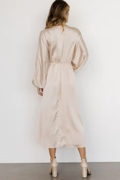 New Balta Satin Midi Dress | BEST SELLERS