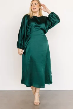 Best Balta Satin Midi Dress | BEST SELLERS