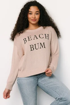 Best Beach Bum Knit Sweater Top | sweaters