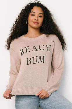 Best Beach Bum Knit Sweater Top | sweaters