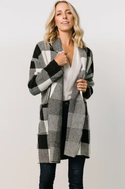 New Bowen Gingham Cardigan | cardigans | outerwear