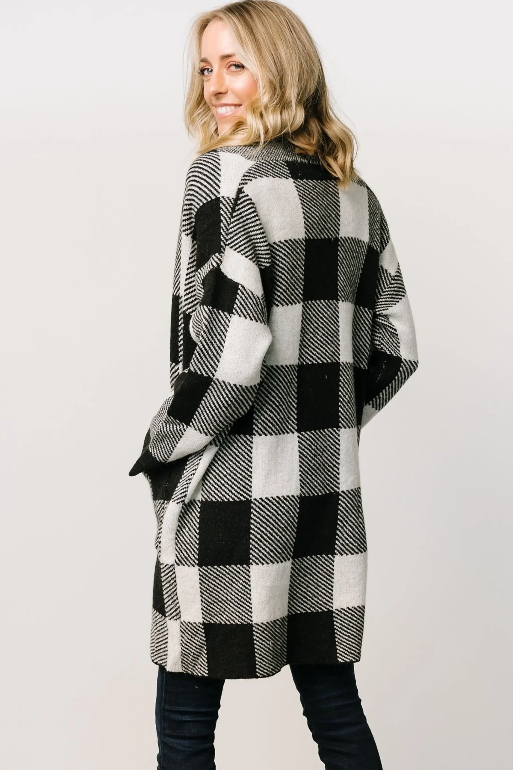 New Bowen Gingham Cardigan | cardigans | outerwear