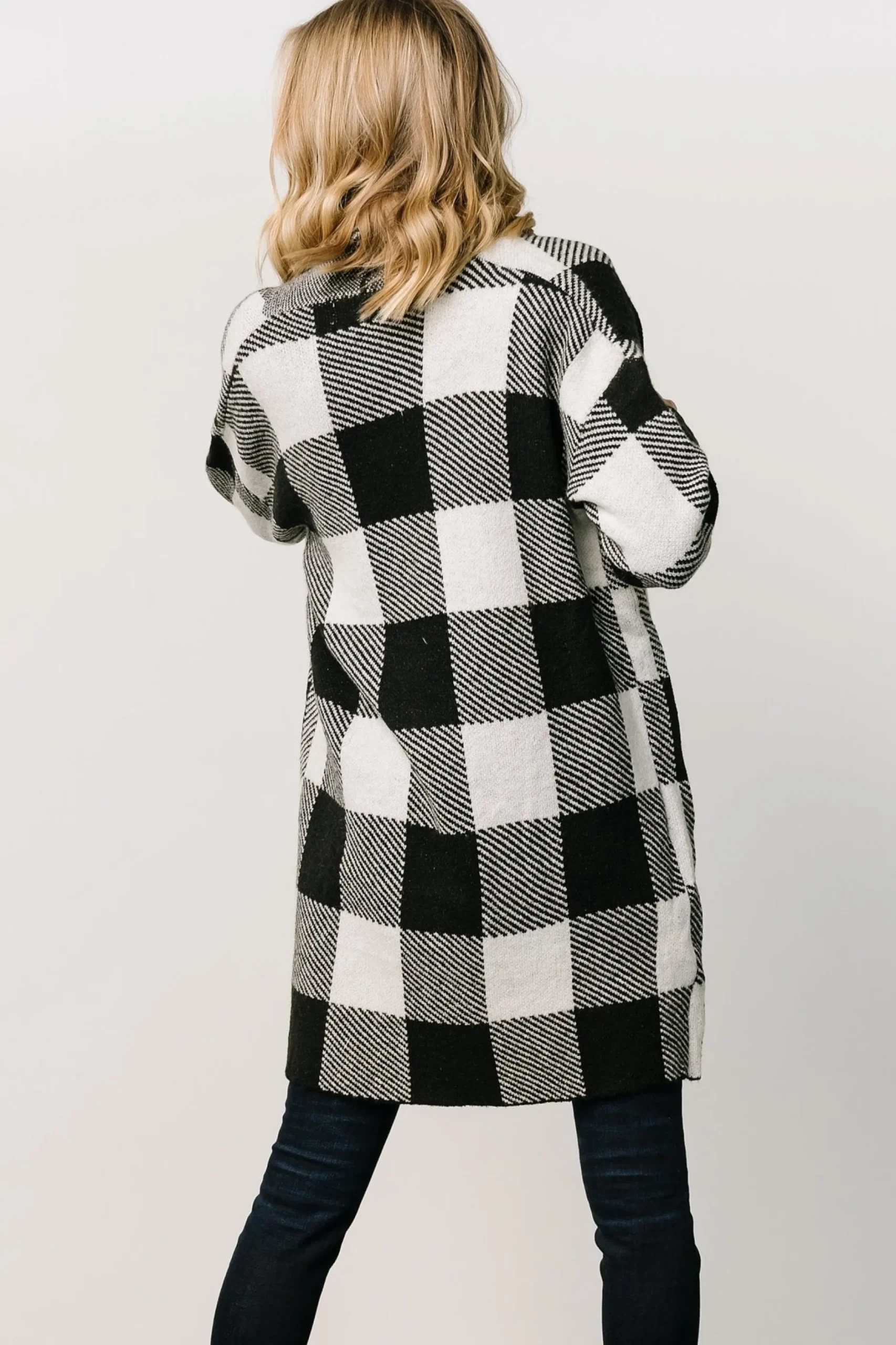 New Bowen Gingham Cardigan | cardigans | outerwear