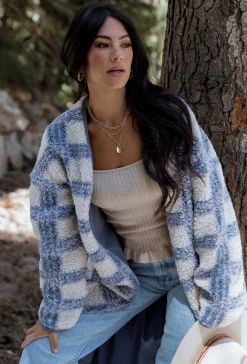 Clearance Breckenridge Sherpa Long Cardigan | cardigans