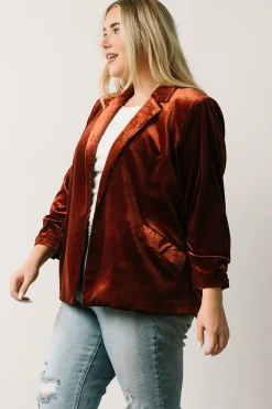 Outlet Brinton Velvet Blazer | outerwear